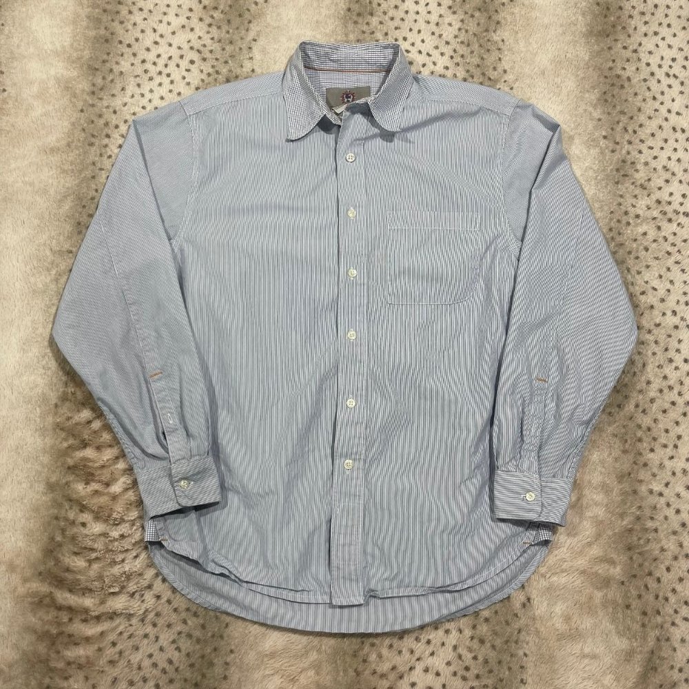 The territory ahead, long sleeve, blue button down (S)